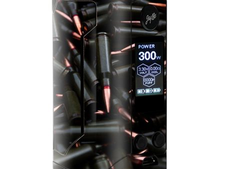 Bullets Black Wismec RX Gen 3 Skin Sale