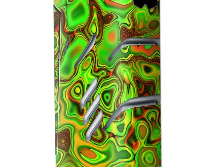 Green Glass Trippy Psychedelic Smok T-Priv Skin For Sale