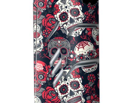 Sugar Skulls Red Black Dia De Los Smok T-Priv Skin For Cheap