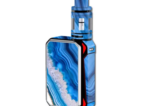 Geode Close-Up Blue Crystals Smok G-Priv Skin Online Sale