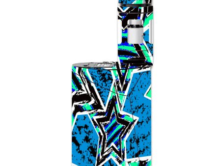 Blue 80 S Pop Art Stars Smok GX350 Skin Fashion