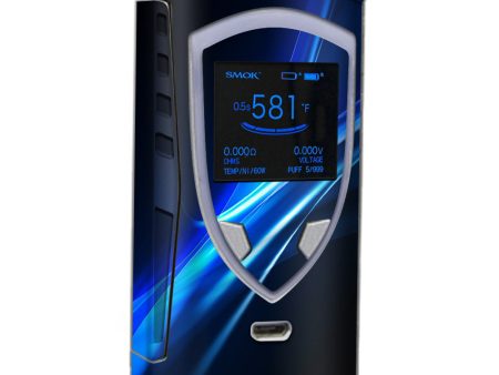 Blue Curves, Soundwaves Smok ProColor Skin Cheap