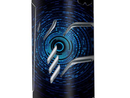 Abstract Blue Vortex Smok T-Priv Skin Online Sale